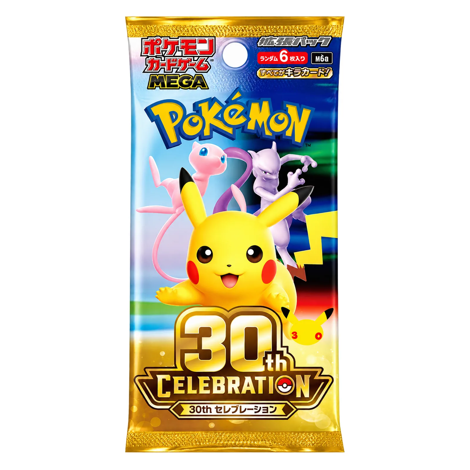 포켓몬 카드 게임 MEGA 확장팩 [30th CELEBRATION] 부스터팩