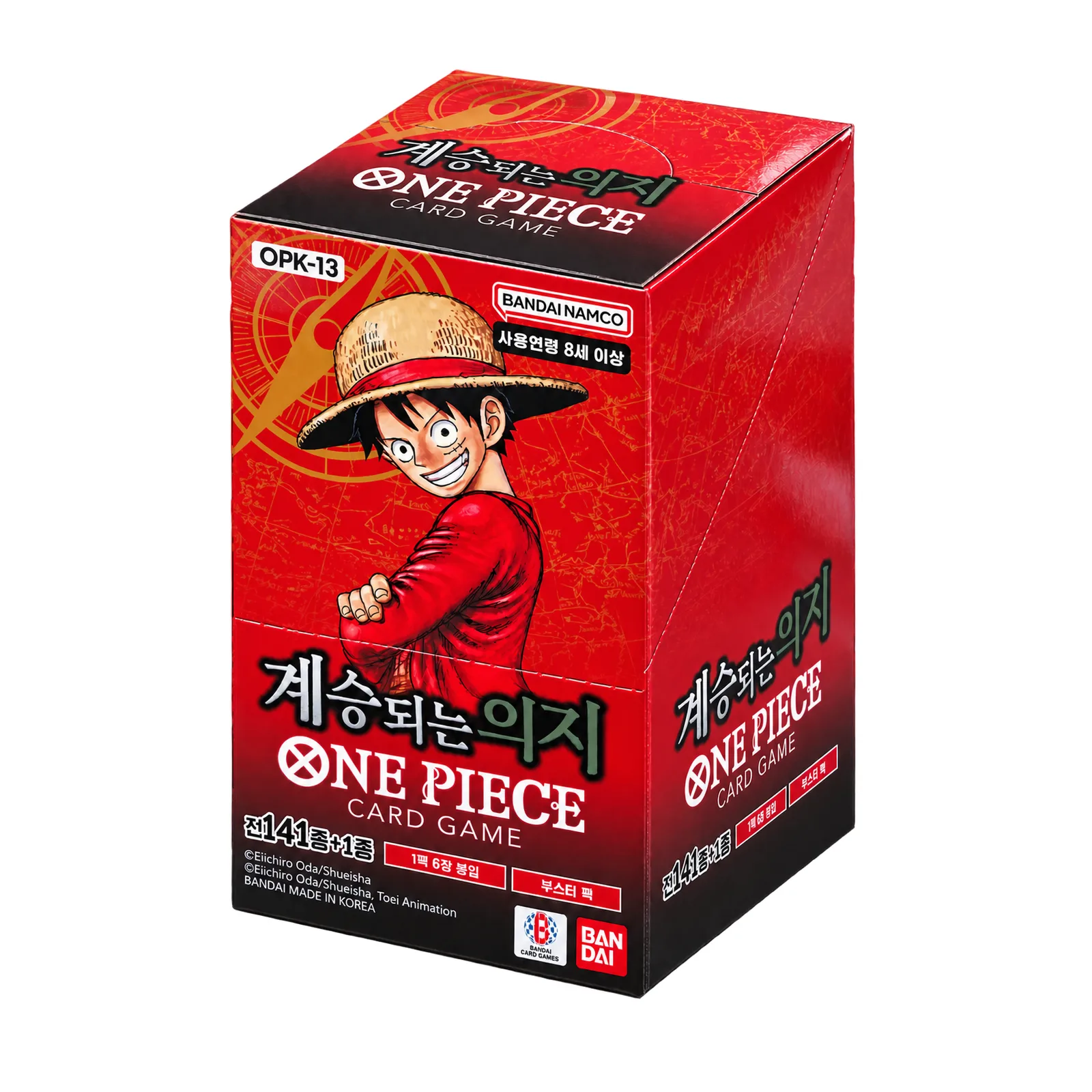 [한글판] 원피스 OPK-13 계승되는 의지 박스